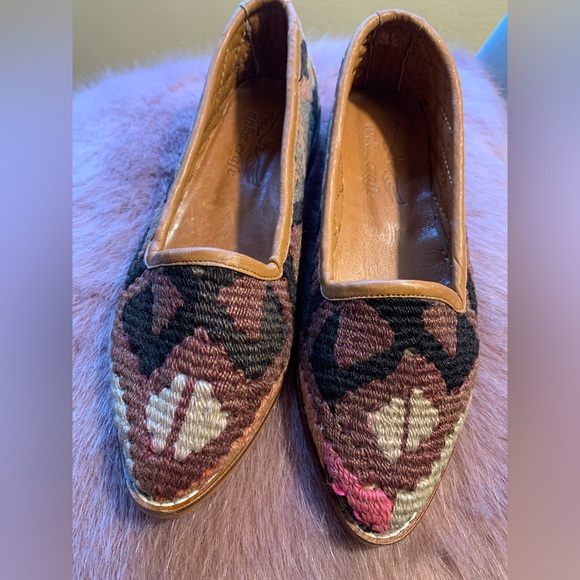 Anka Craft Kilim leather Loafers SZ 38 handmade in turkey - Picture 14 of 14